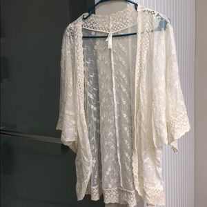 Lace cover up